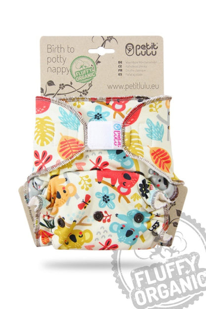 Petit Lulu Maxi Night Fluffy Organic - Klittenband