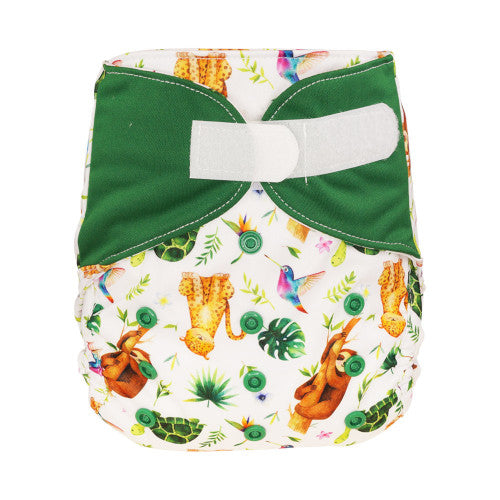Blümchen Overbroekje Velcro Sloth